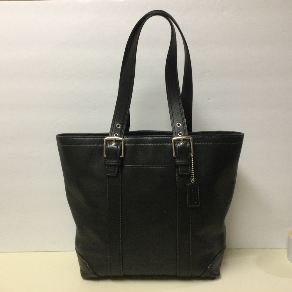 Coach Leather Hampton Bag
